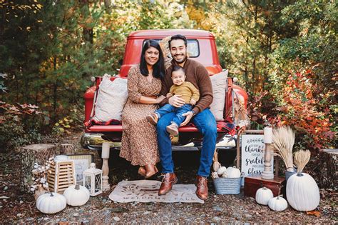 south-shore-fall-mini-sessions-red-truck-2023 - Plymouth, MA Maternity, Newborn & Family ...