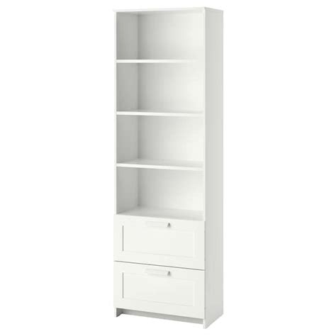 BRIMNES bookcase, white, 60x190 cm (235/8x743/4") - IKEA CA