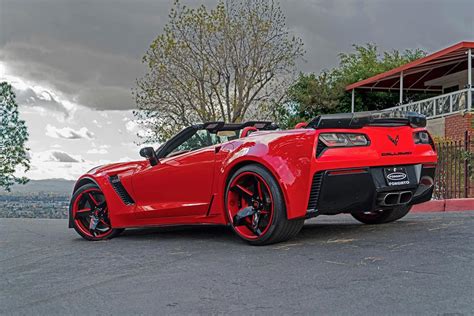 [PICS] Red Hot Callaway Corvette Z06 Convertible on Forgiato Wheels ...