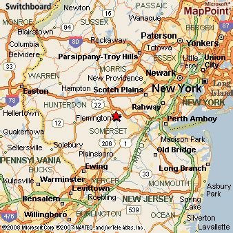 Manville, New Jersey Area Map & More