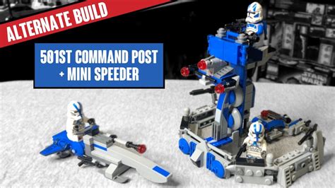 LEGO 501st Command Post + Speeder - 501st Battle Pack Alternate Build ...