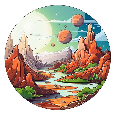 Premium Vector | Planet illustration