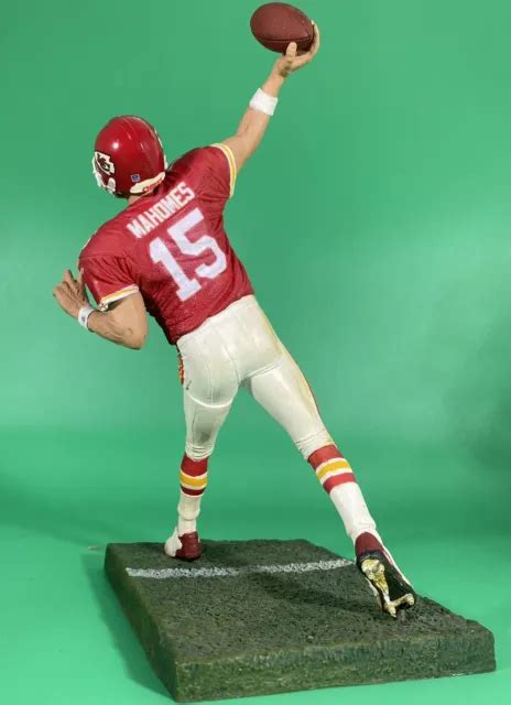 MCFARLANE NFL #15 Patrick Mahomes Kansas City Chiefs custom football figure $25.00 - PicClick