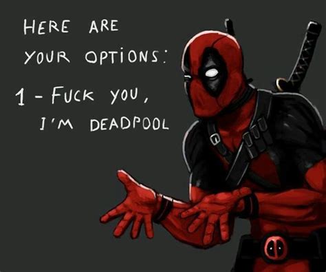 Funny Deadpool Funny Quotes Wallpaper Joke | QuotesBae