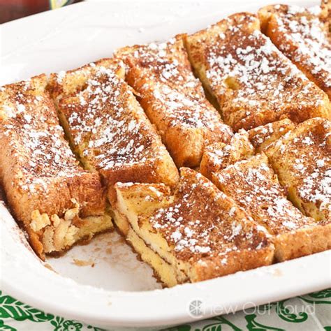 Baked Pumpkin French Toast Casserole - Chew Out Loud