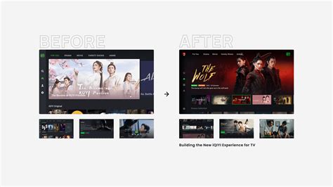 iQIYI TV App & Website on Behance