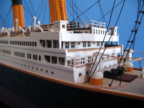 RMS Titanic 40" - Titanic Model Cruise Liner - Wooden Cruise Ship - Model Ship | eBay