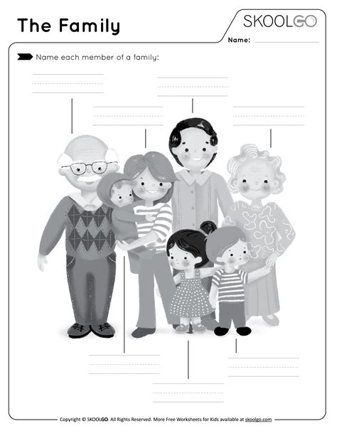 Explore Engaging Family Worksheets for Fun and Learning