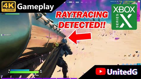 Fortnite Xbox Series X Ray Tracing 4K 60FPS - YouTube