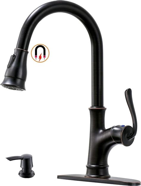 Best Kitchen Faucet Bronze With Sprayer 4 Hole Installation – Home Appliances