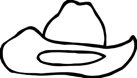 Cowboy Hat Coloring Page | Wecoloringpage.com