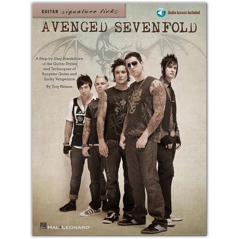 Hal Leonard Avenged Sevenfold - Guitar Signature Licks (Book/Online ...