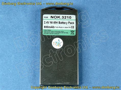 Batteries: BATT PACK104 - BATTERY NOKIA 3210 MOBILE PHONE...