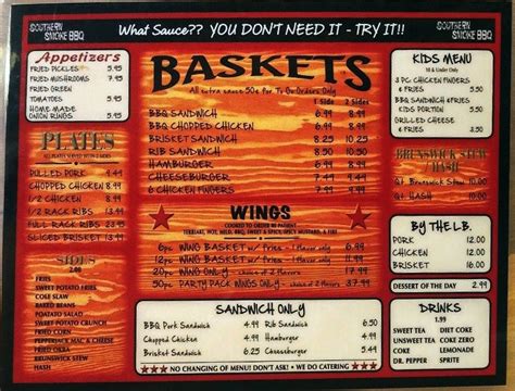 Southern Smoke BBQ Restaurant near Pelzer, SC