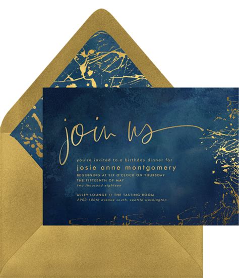 19 Business Event Invitations to Impress Your Guests - STATIONERS