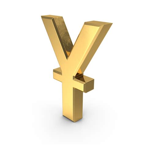 Chinese Yuan Currency Symbol Gold PNG Images & PSDs for Download ...