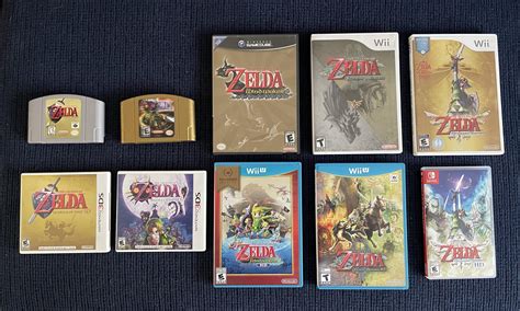 3D Zelda games and their HD remasters : r/completecollections