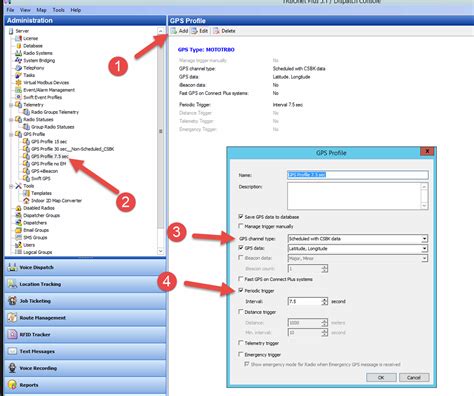 Configure EGPS in Capacity MAX system