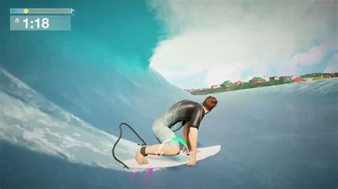 Surf world series gameplay on PS4 - YouTube