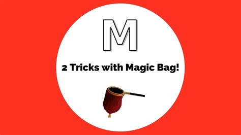 How to do 2 Tricks with a Magic Bag! - YouTube