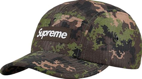 Supreme Green Camo Ripstop Camp Hat (FW21) | INC STYLE