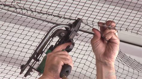 How to Install Heavy Duty Bird Netting - YouTube