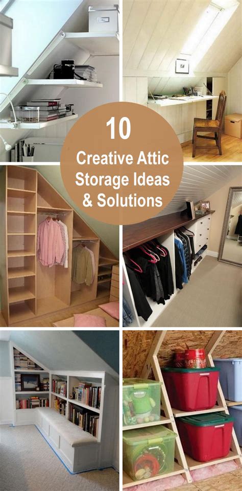 Creative Attic Storage Ideas and Solutions