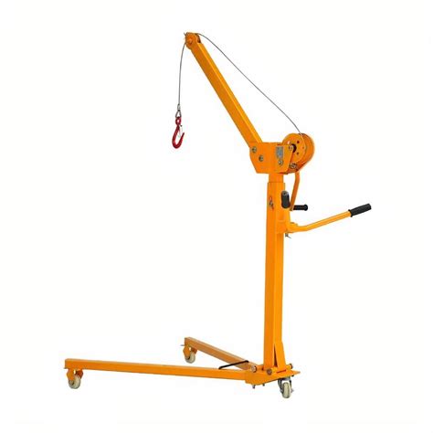 portable foldable crane with hand winch | crane | lifting equipment ...