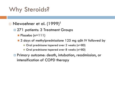 PPT - Use of Steroids in Patients with COPD Exacerbation PowerPoint ...