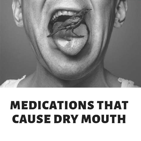 Medications That Cause Dry Mouth | YouMeMindBody