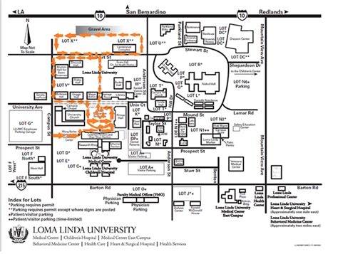 Loma Linda University Campus Map