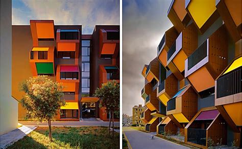 Housing Complex in Slovenia is a Series of Honeycomb Modular Apartments