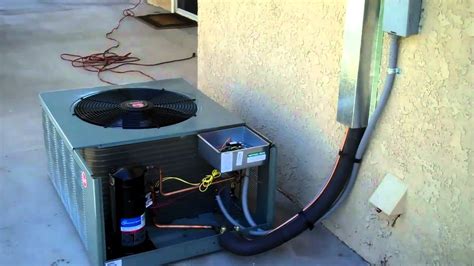 2 Ton Rheem Air Conditioner - Rheem 2 0 Ton 16 Seer With 80 50k Btu ...