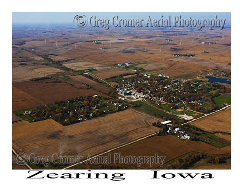 Aerial Photo of Zearing Iowa – America from the Sky