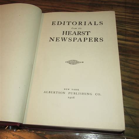 HISTORY: Editorials from the HEARST Newspapers Early Printing - Etsy.de