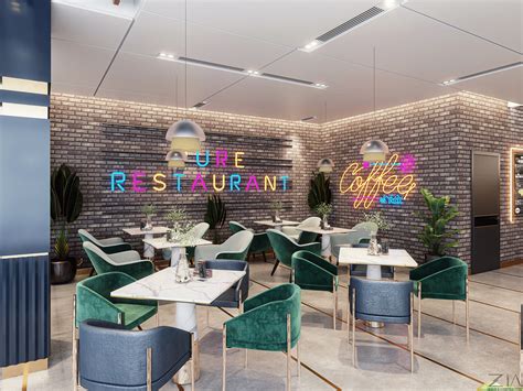 Restaurant design for PURE Hotel on Behance