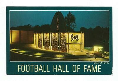 NFL PRO FOOTBALL HALL OF FAME MUSEUM CANTON OHIO POSTCARD | eBay