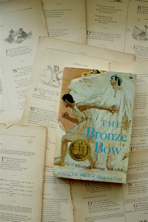 The Bronze Bow | Elizabeth George Speare | Little Book, Big Story | Little books, Books ...