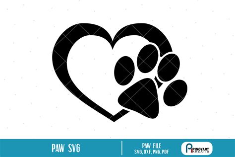 Dog paw print - chemhrom
