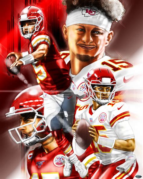 ArtStation - "Patrick MaHomes Painting