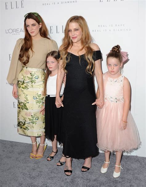 Lisa Marie Presley and Her Daughters on the Red Carpet | POPSUGAR ...