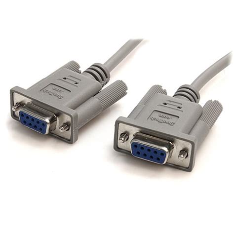 10 ft DB9 RS232 Serial Null Modem Cable | Null Modem Serial Cables | StarTech.com Canada