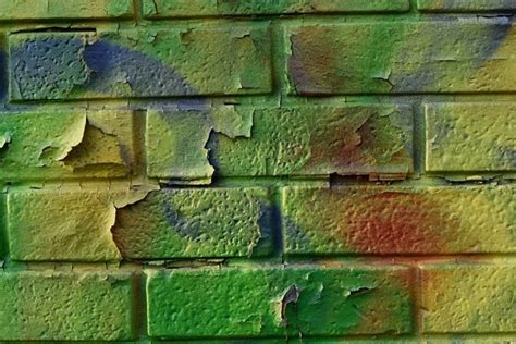 Free picture: graffiti, greenish yellow, old, wall, texture, brick, tile, dirty