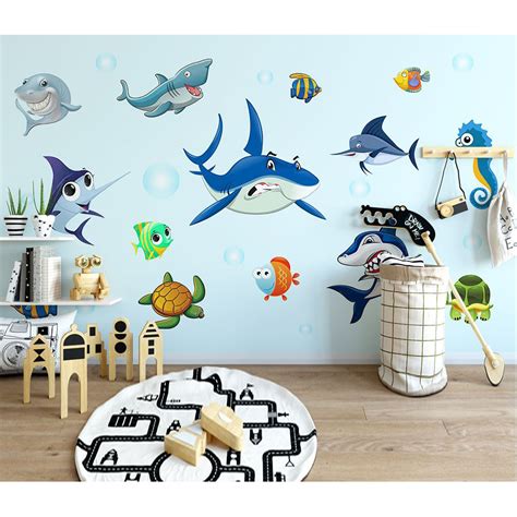 Cartoon Mammals Wall Stickers - 3D Wall Stickers