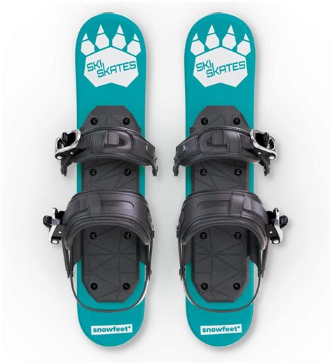 Amazon.com : Skiskates - Short Mini Ski Skates for Snow | Skating Skis Snowblades Skiboards ...