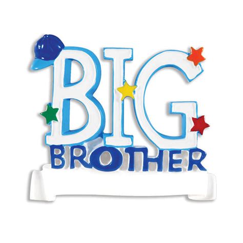 Big Brother Ornament | Personalized Free – Callisters Christmas