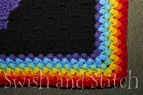 Happy Birthday Celebration C2C Crochet Afghan - Swish and Stitch