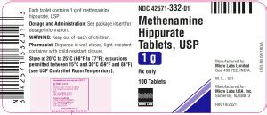 Methenamine Hippurate (Micro Labs Limited): FDA Package Insert