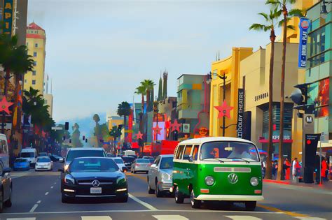 Hollywood Boulevard Art Wallpaper, HD Artist 4K Wallpapers, Images and Background - Wallpapers Den