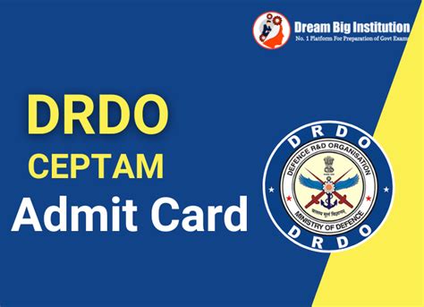 DRDO CEPTAM Admit Card 2023 Out For A&A Exam